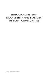 book Biological systems, biodiversity, and stability of plant communities