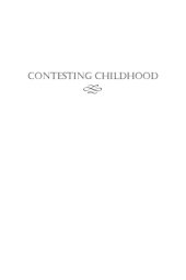 book Contesting Childhood: Autobiography, Trauma, and Memory