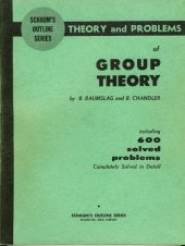 book Schaum's outline of theory and problems of group theory