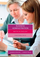 book Maths and English for Business Administration