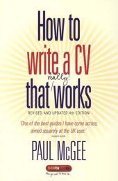 book How to Write a Cv That Really Works