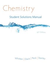 book Student Solutions Manual for Whitten's Chemistry 10th