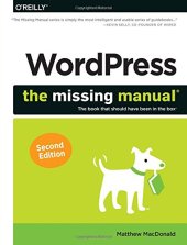 book WordPress: The Missing Manual