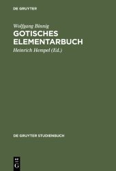 book Gotisches Elementarbuch