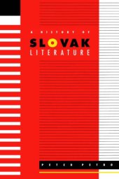 book A History of Slovak Literature