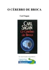 book O Cérebro de Broca - A Aventura da Ciência