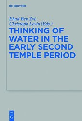 book Thinking of Water in the Early Second Temple Period