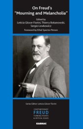 book On Freud's "Mourning and Melancholia"