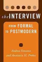 book The Interview: From Formal to Postmodern