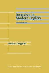 book Inversion in Modern English: Form and function