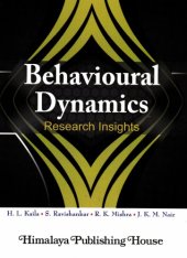 book Behavioural dynamics : research insights