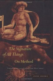 book The Signature of All Things: On Method