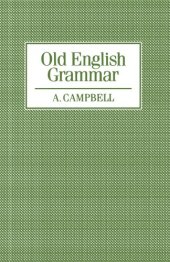 book Old English Grammar