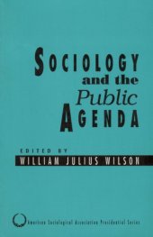 book Sociology and the Public Agenda