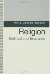 book Religion Defined and Explained