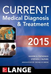 book CURRENT Medical Diagnosis and Treatment 2015, 54 edition