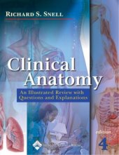 book Clinical Anatomy  An Illustrated Review with Questions and Explanations