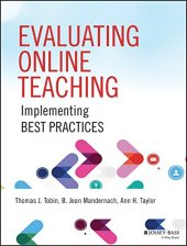 book Evaluating Online Teaching: Implementing Best Practices