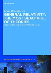 book General Relativity: The most beautiful of theories