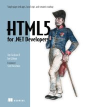 book HTML5 for .NET Developers