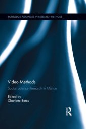 book Video Methods: Social Science Research in Motion