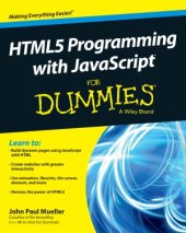 book HTML5 Programming with javascript For Dummies