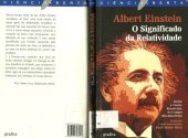 book O significado da relatividade - Inclui a teoria relativista do campo não simétrico