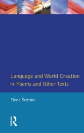 book Language and World Creation In Poems and Other Texts