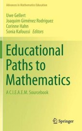 book Educational Paths to Mathematics: A C.I.E.A.E.M. Sourcebook