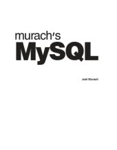 book Murach’s MySQL