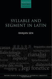 book Syllable and Segment in Latin