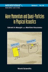 book Wave Momentum and Quasi-Particles in Physical Acoustics