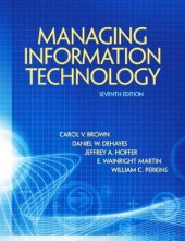 book Managing Information Technology (7th Edition)