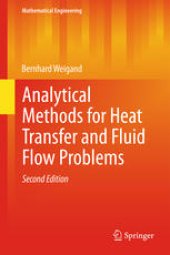 book Analytical Methods for Heat Transfer and Fluid Flow Problems
