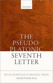 book The Pseudo-Platonic Seventh Letter