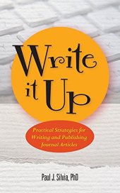 book Write it up : practical strategies for writing and publishing journal articles