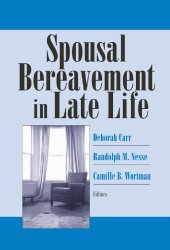 book Spousal bereavement in late life