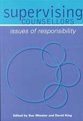 book Supervising counsellors : issues of responsibility