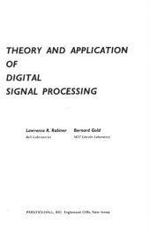 book Theory and Application of Digital Signal Processing