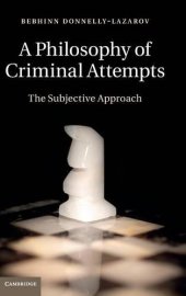 book A Philosophy of Criminal Attempts