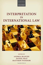 book Interpretation in International Law