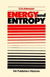 book Energy and Entropy