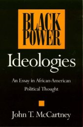 book Black Power Ideologies: An Essay in African-American Political Thought