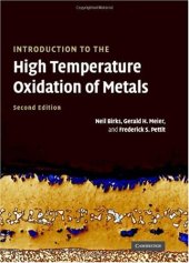 book Introduction to the High-Temperature Oxidation of Metals