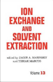 book Ion Exchange and Solvent Extraction