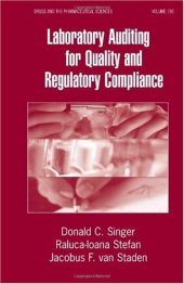 book Laboratory Auditing for Quality and Regulatory Compliance