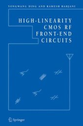 book HighLinearity CMOS RF FrontEnd Circuits