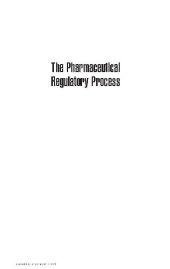 book Introduction to the Pharmaceutical Regulatory Process