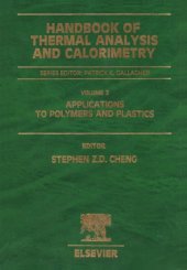 book Handbook of Thermal Analysis and Calorimetry: Applications to Polymers and Plastics