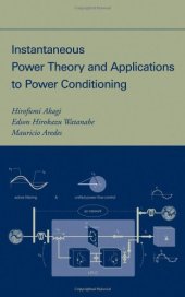 book Instantaneous Power Theory and Applications to Power Conditioning